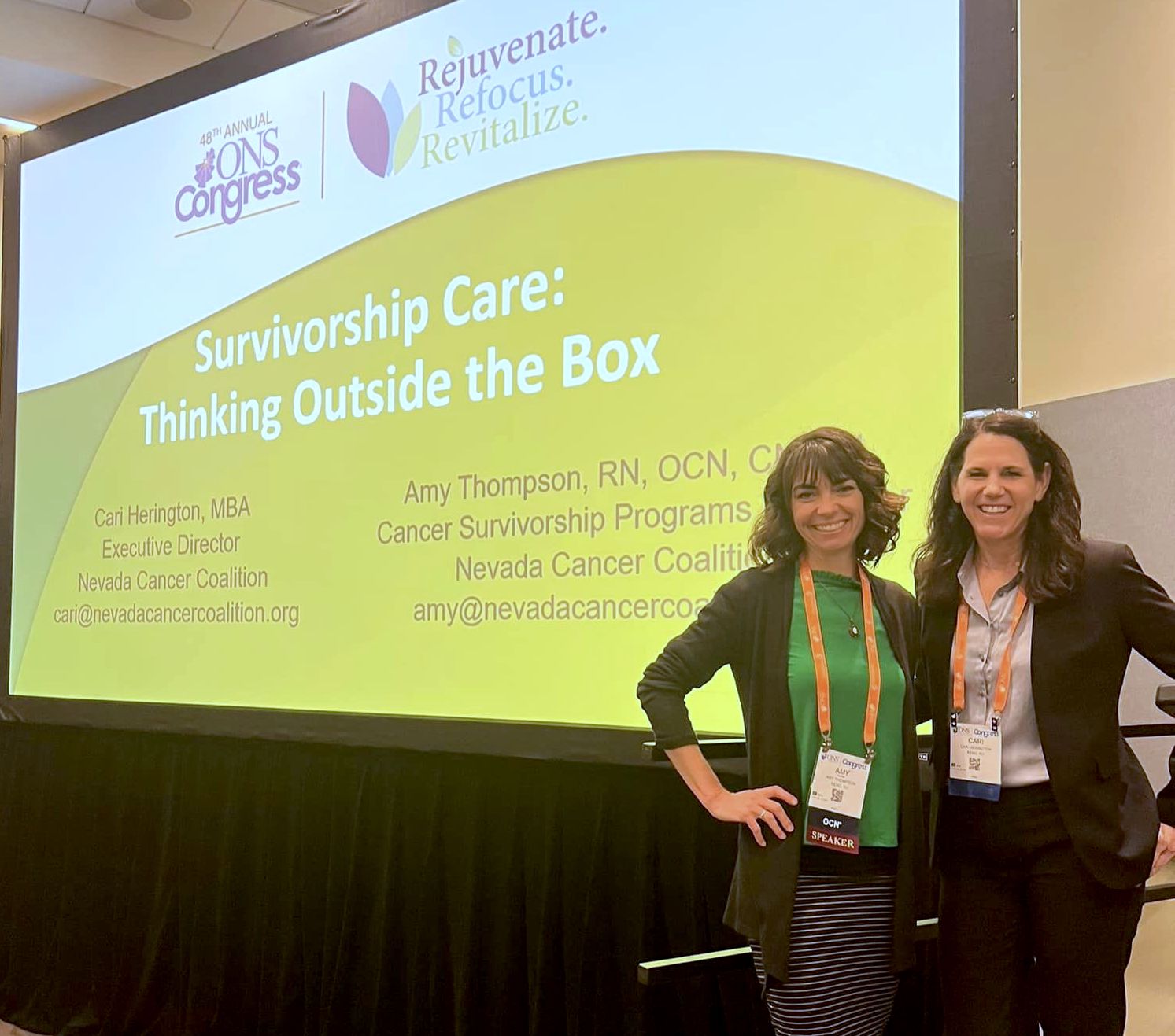 Reflections from 2023's ONS Congress Nevada Cancer Coalition